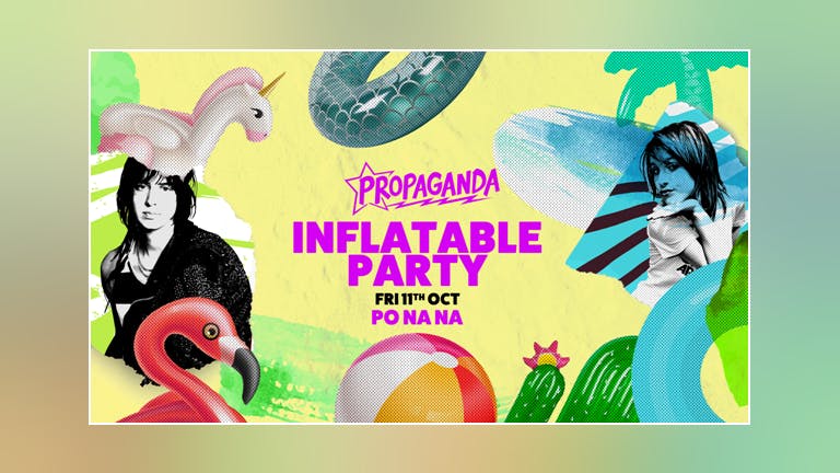 Propaganda Bath - Inflatable Party!