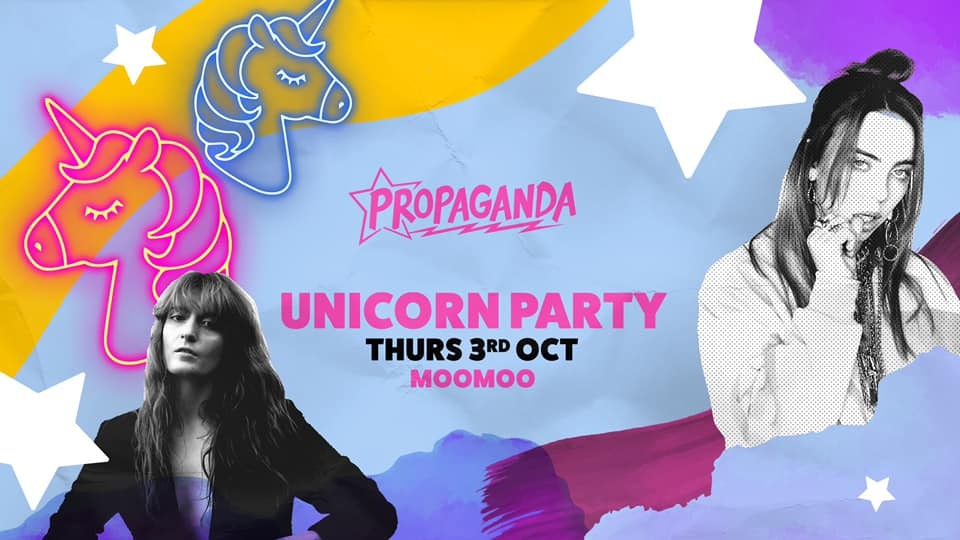 Propaganda Cheltenham – Unicorn Party!