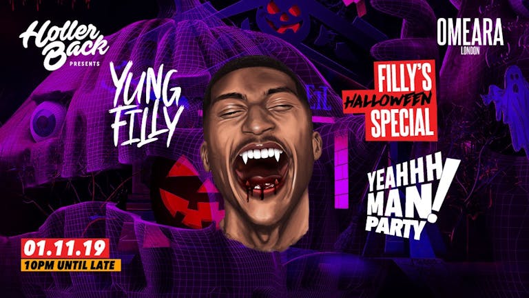 Holler Back x Yung Filly Halloween Party 👻