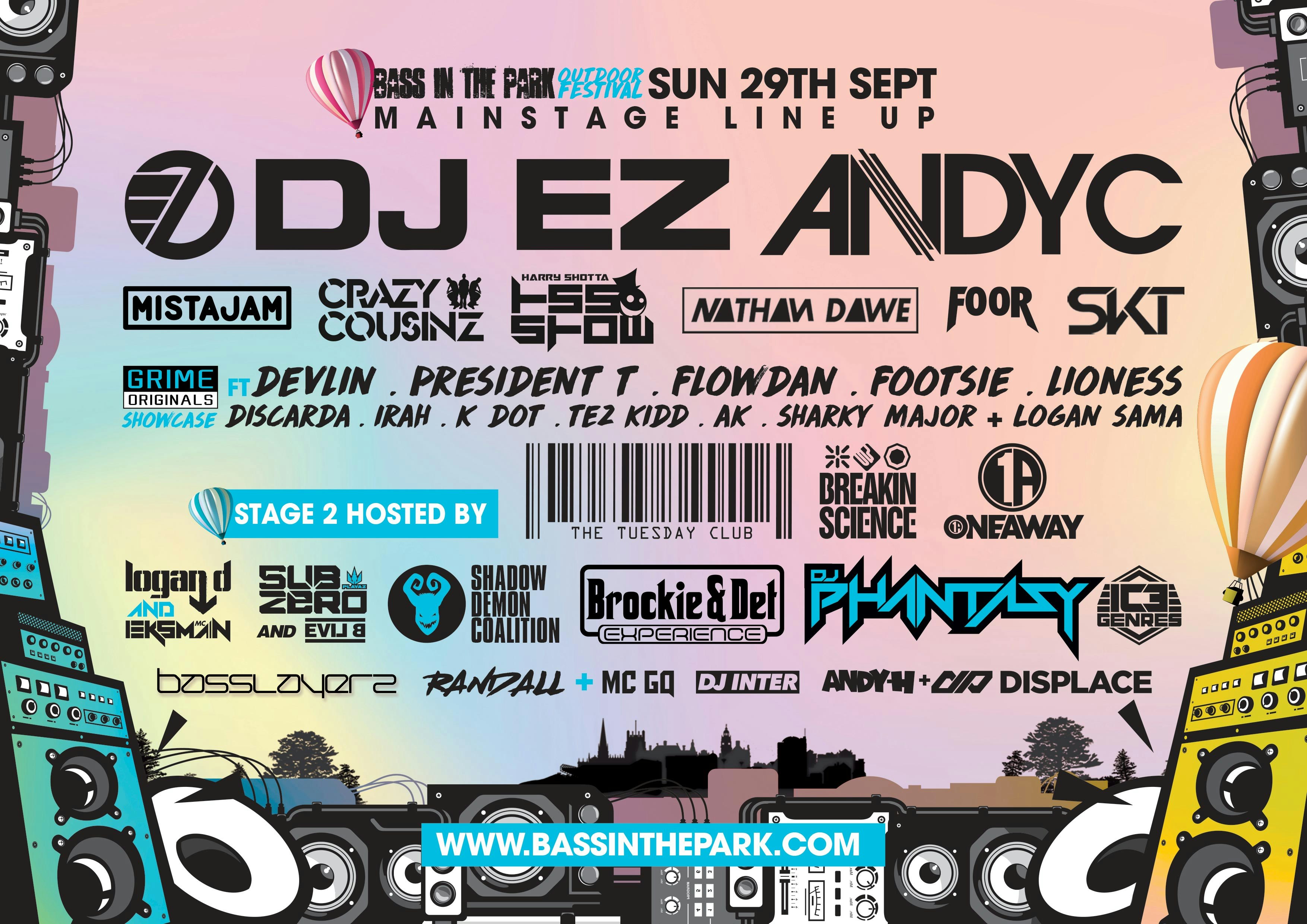 BASS IN THE PARK FESTIVAL 2019 // SHEFFIELD FRESHERS 2019