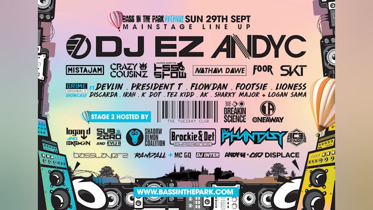 BASS IN THE PARK FESTIVAL 2019 // SHEFFIELD FRESHERS 2019