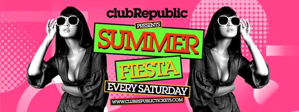 Summer Fiesta: £3 Ticket includes First Drink on Us // Drinks from £1.80