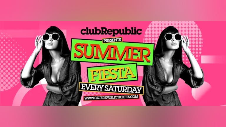 Summer Fiesta: £3 Ticket includes First Drink on Us // Drinks from £1.80 