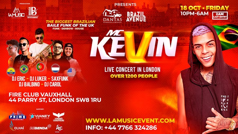 Mc Kevin Live Concert In London