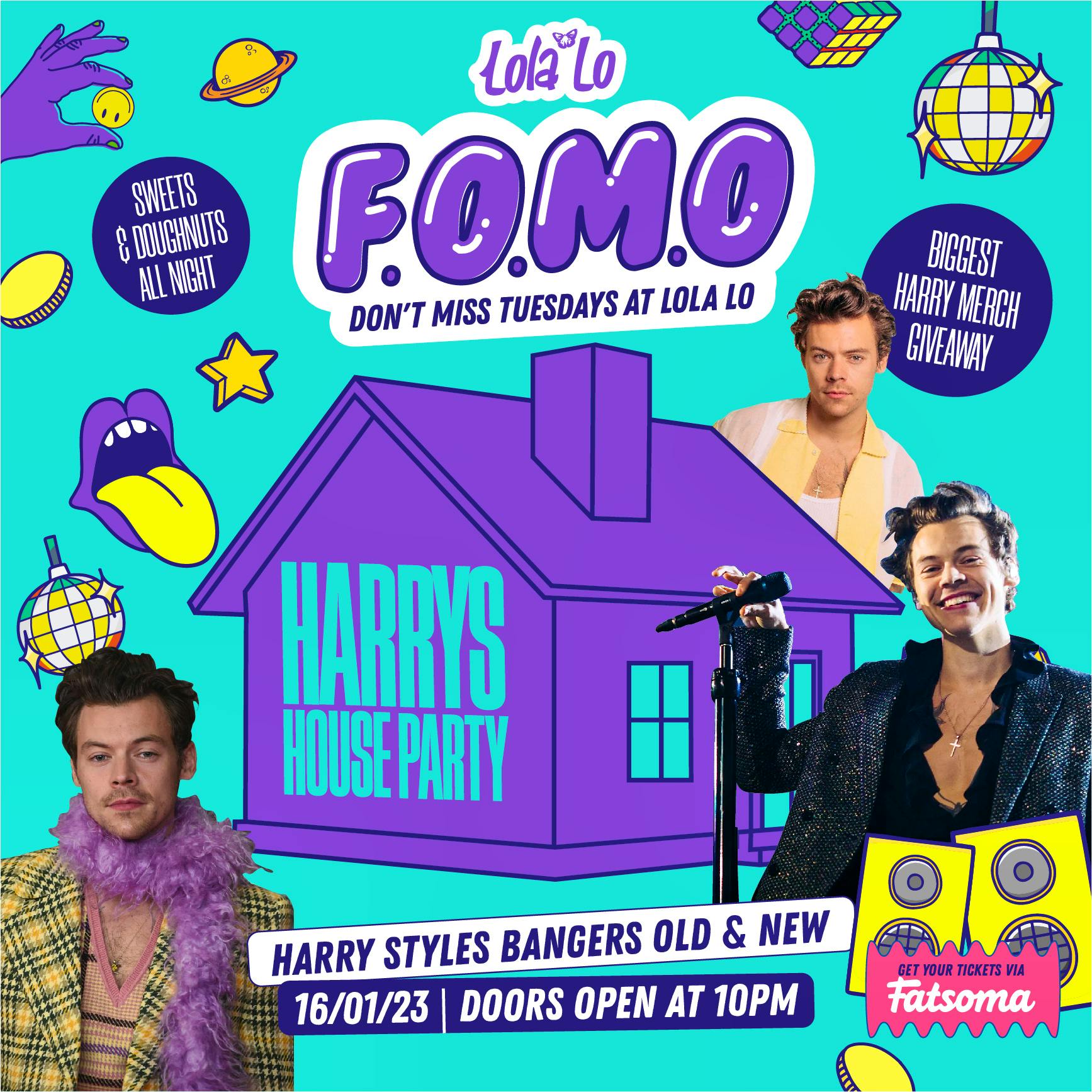 F.O.M.O – Harry’s House Party 🩷🎧