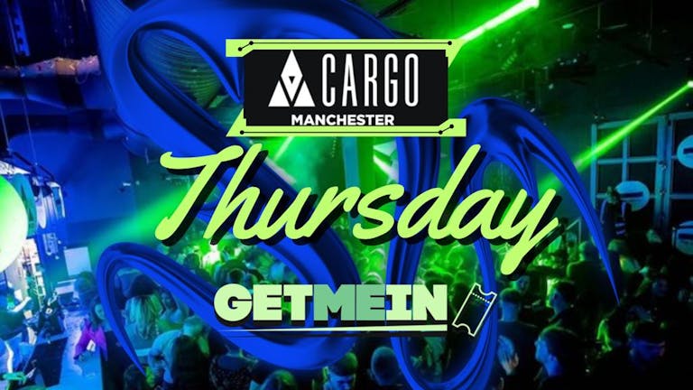 Valentine's Party Cargo Manchester // Every Thursday // House, RnB, Hip Hop, Club Classics, Cheese, Indie // 3 Rooms, 2000+ People // Get Me In!