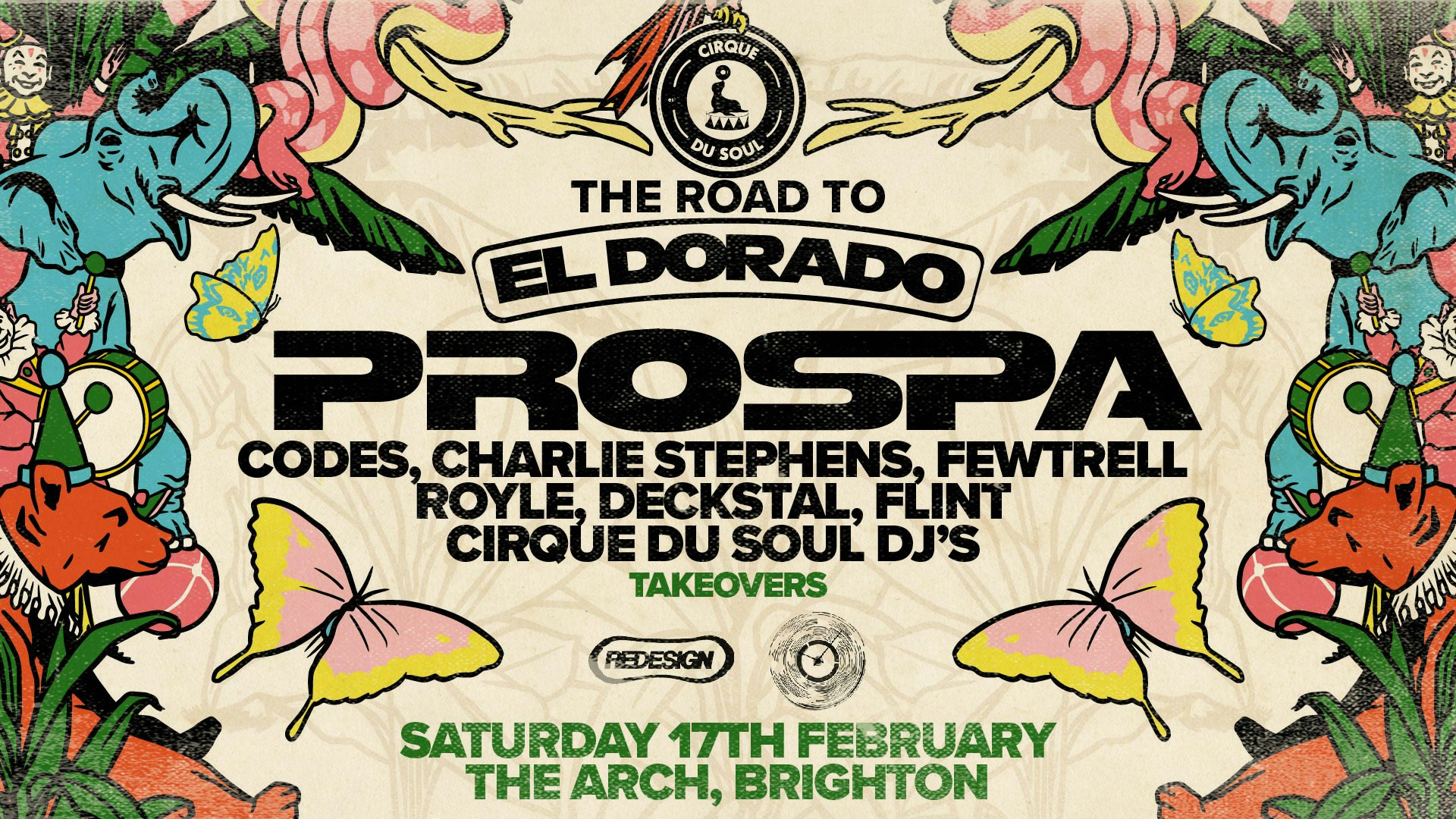 Cirque Du Soul: Brighton // The Road to El Dorado Festival // Prospa