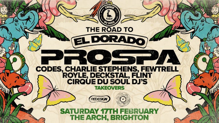 Cirque Du Soul: Brighton // The Road to El Dorado Festival // Prospa