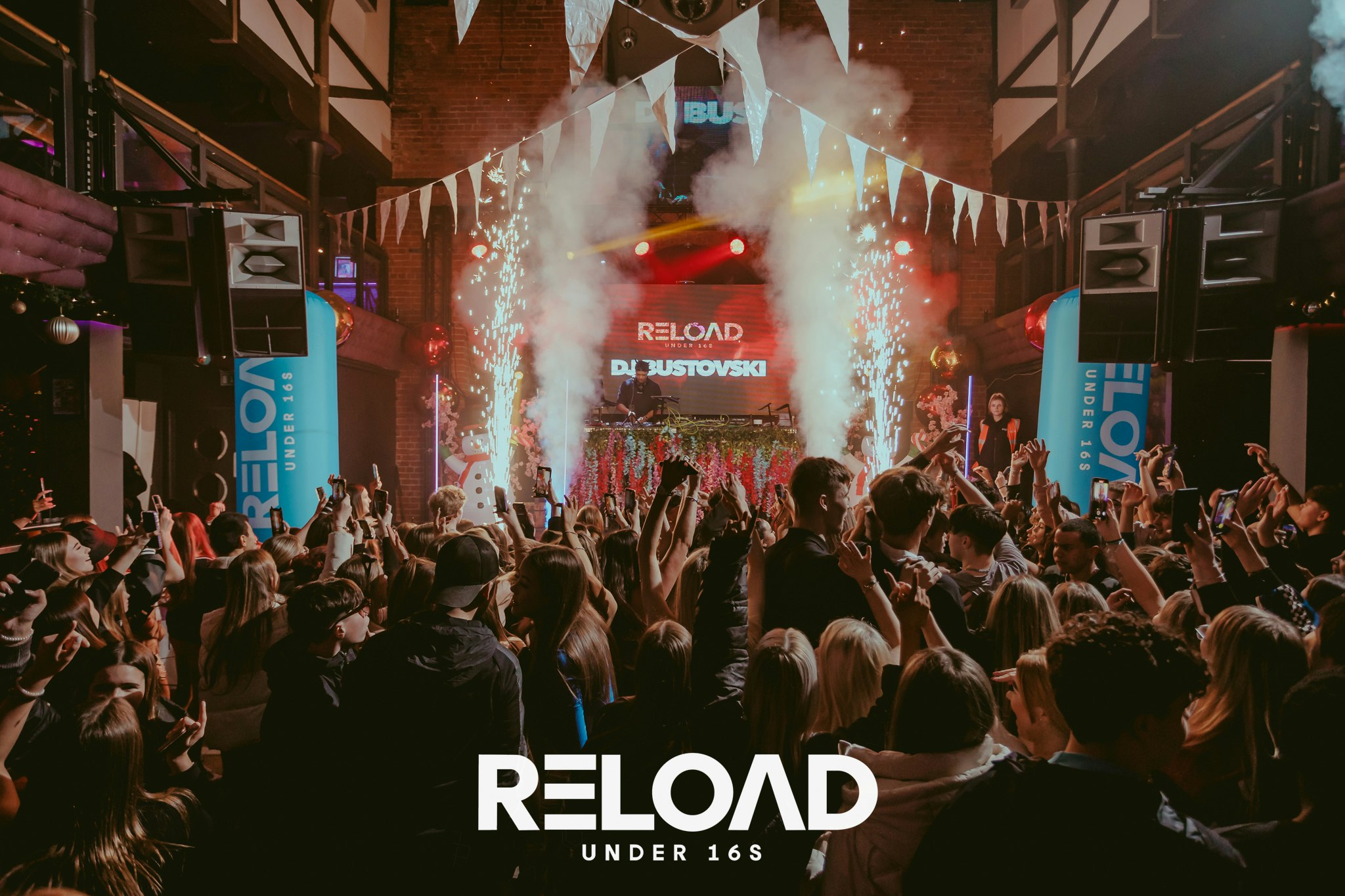 Reload Under 16s Shrewsbury is back – UV GLOW RAVE!