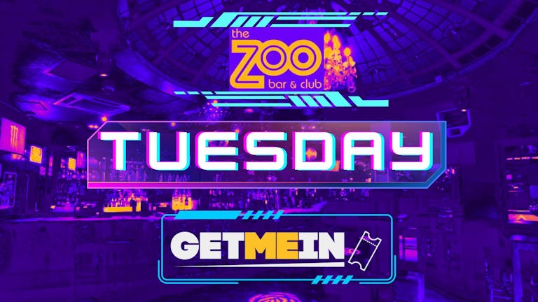 Zoo Bar & Club Leicester Square // Every Tuesday // Party Tunes, Sexy RnB, Commercial // Get Me In!