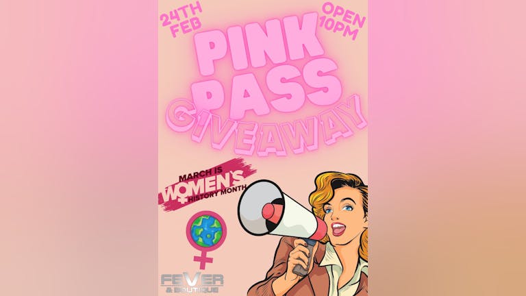 Pink Pass Giveaway