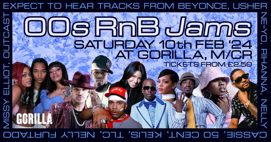 00s RnB Jams – MANCHESTER THIS SATURDAY🔥