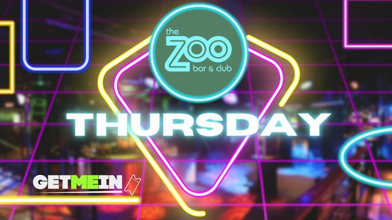 Zoo Bar & Club Leicester Square // Every Thursday // Party Tunes, Sexy RnB, Commercial // Get Me In!