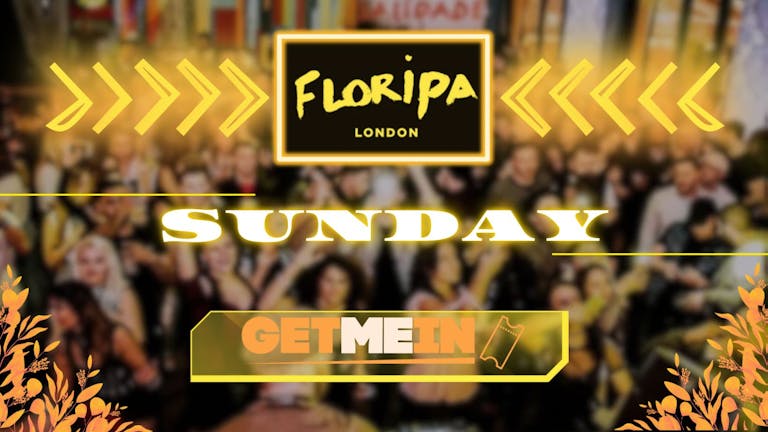 Shoreditch Hip-Hop & RnB Party // Floripa Shoreditch // Every Sunday // Get Me In!