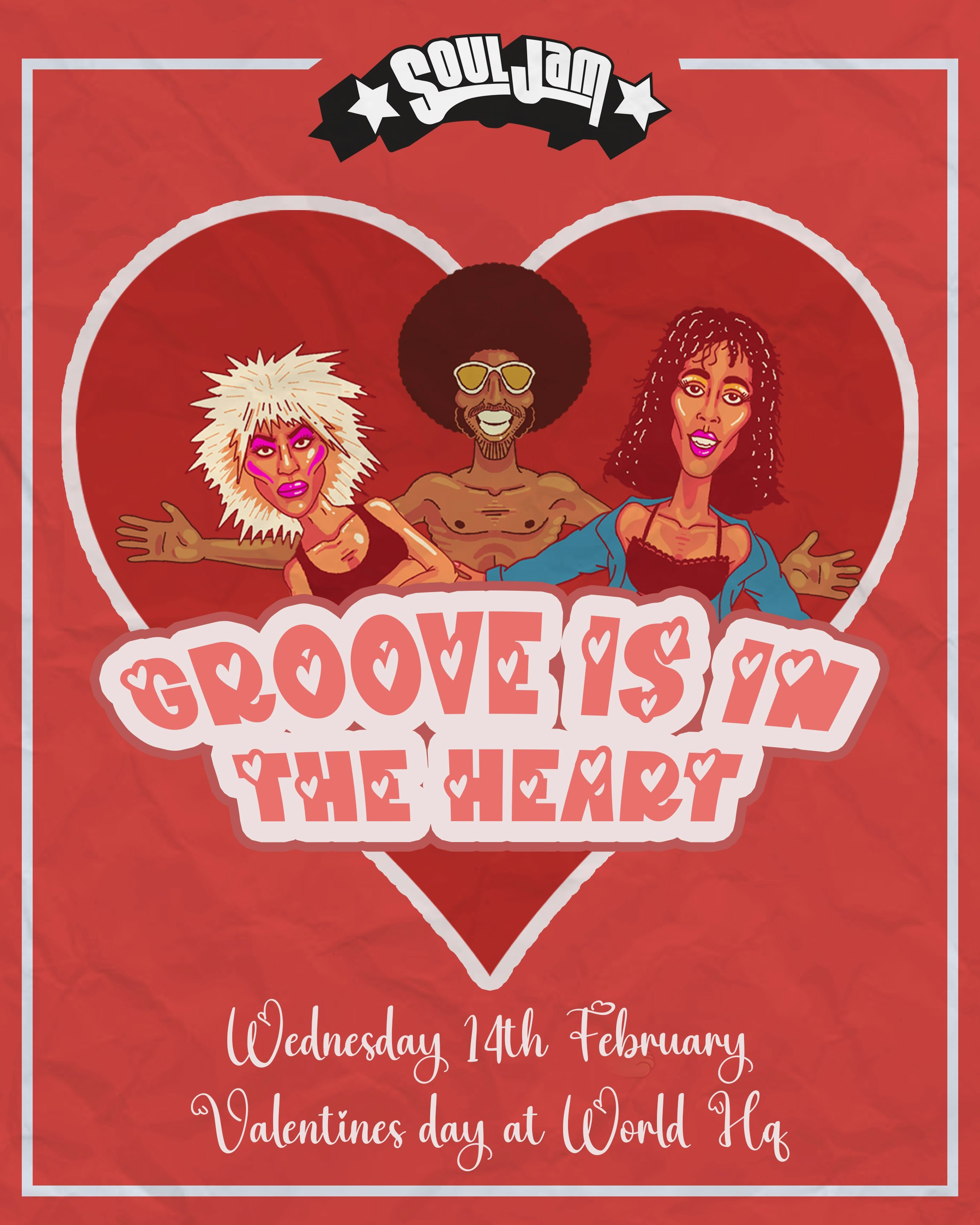 SoulJam / Newcastle / Groove Is In The Heart – Valentines Day Spesh!