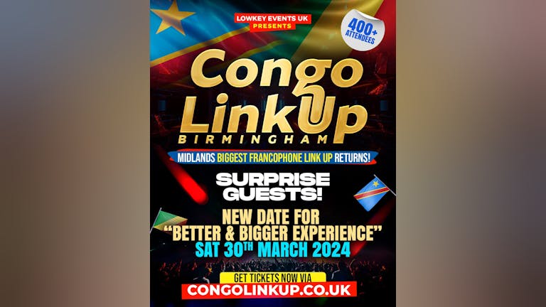 CONGO LINK UP - ERATAKA TE | MIDLANDS BIGGEST FRANCOPHONE PARTY