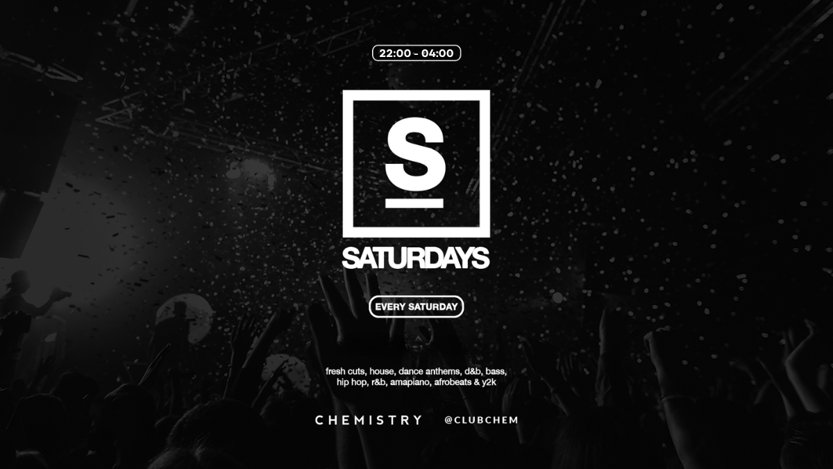 Chem Saturdays ∙ £2.70 drinks