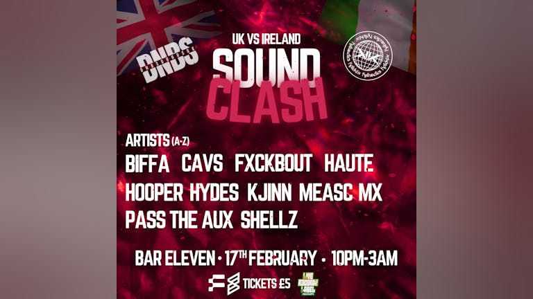 DNBSOUNDS Presents - UK vs IRELAND Sound Clash