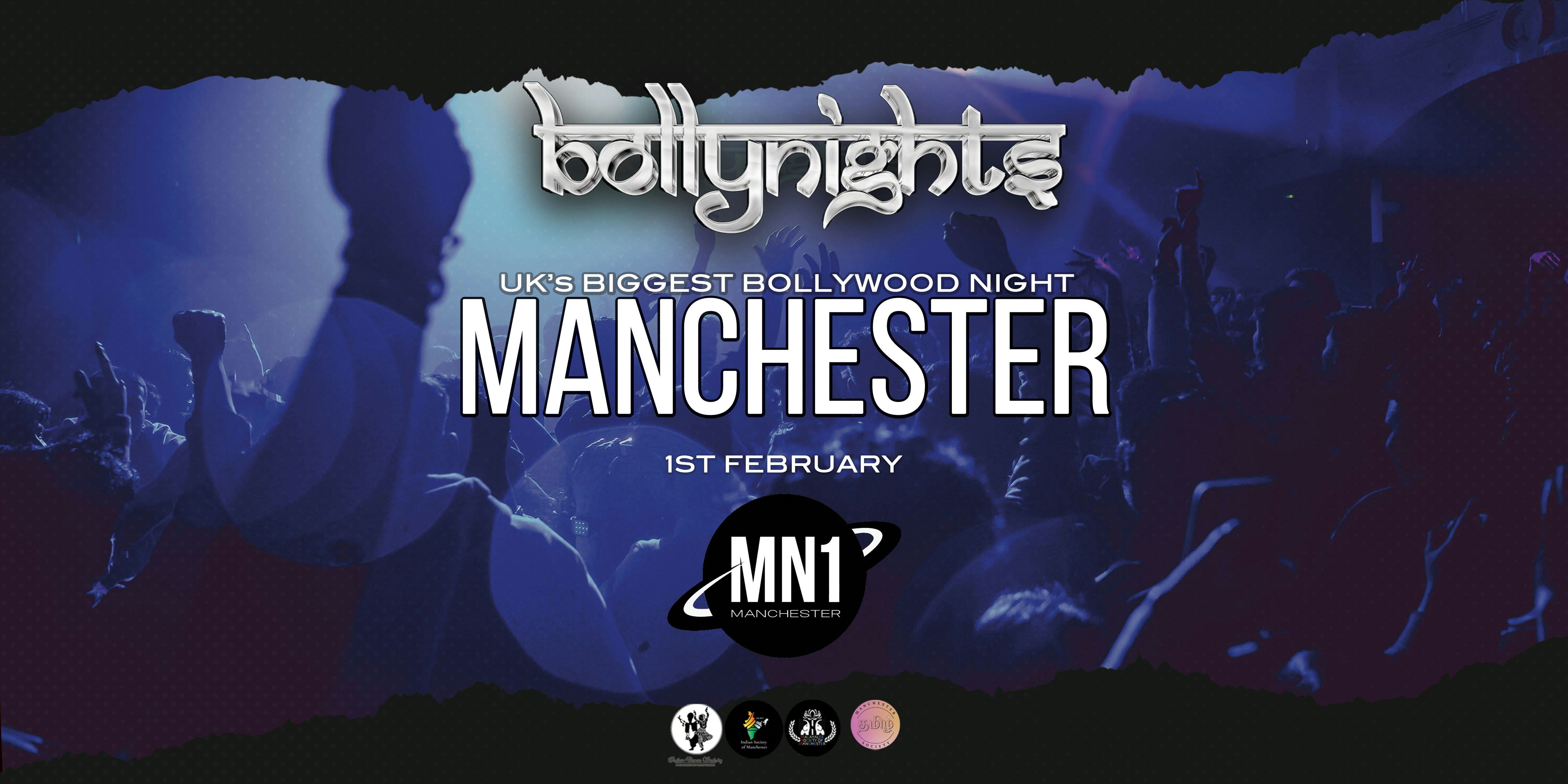 Bollynights Manchester – Thursday 1st February | MN1 (Vision)