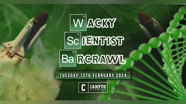 The Wacky Scientist Bar Crawl