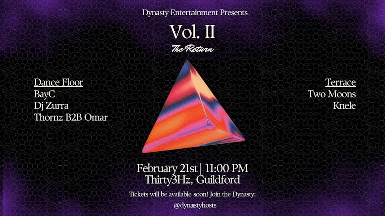 Dynasty Entertainment Presents: Vol. II The Return