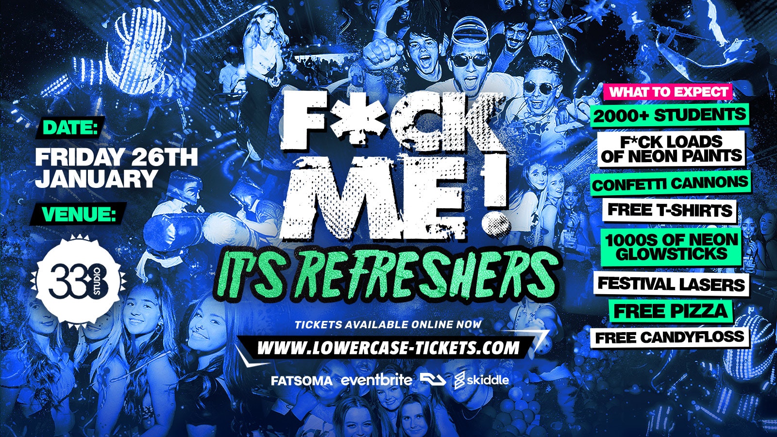 F*CK ME ITS RE-FRESHERS 2024 @ STUDIO 338🔥