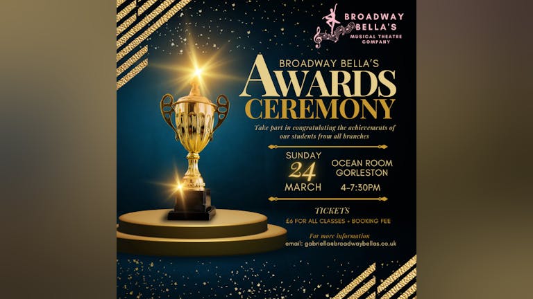 Broadway Bella's Awards Evening 2024