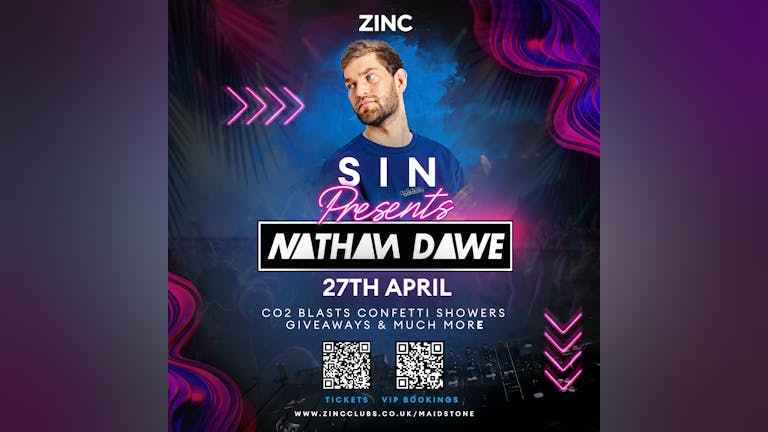 Sin Presents Nathan Dawe