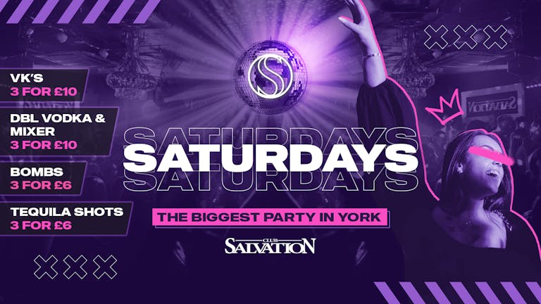 Salvation Saturdays - The Biggest Party In York!