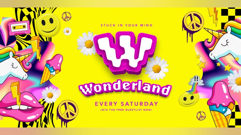 Wonderland Saturdays @ Halo Bournemouth 