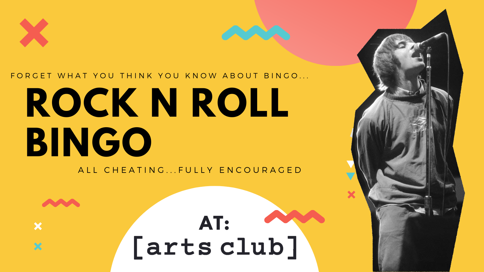 Rock N Roll Bingo – arts club