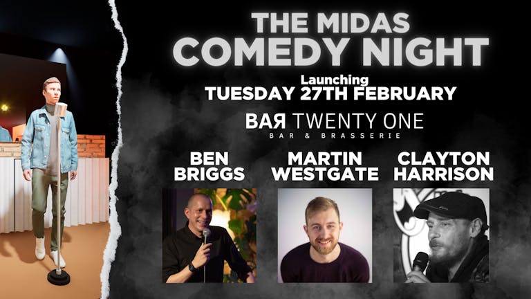 The MIDAS Comedy Night - An evening of pure comedy gold