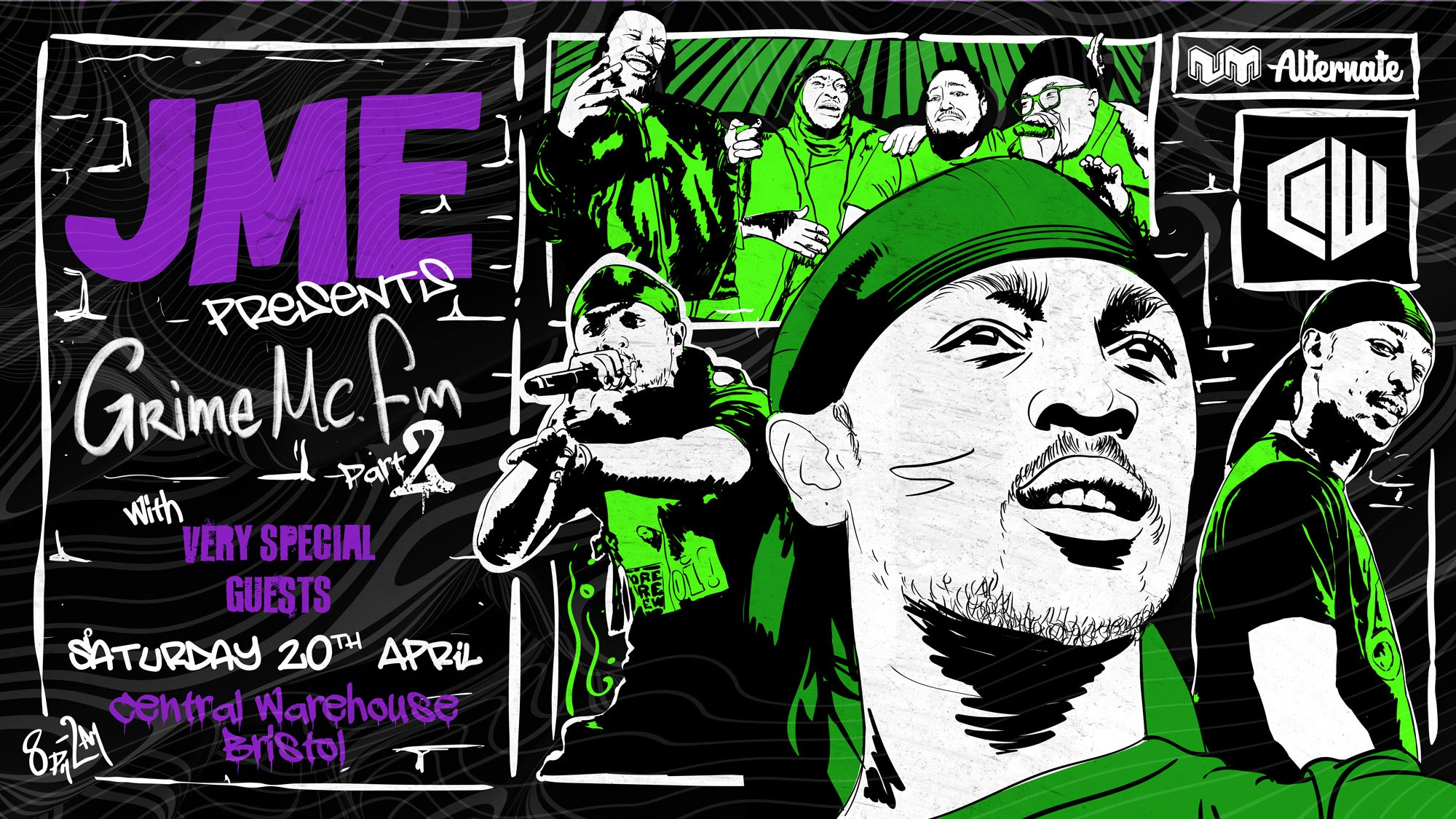 JME presents Grime MC FM: Bristol (JME + Very Special Guests)
