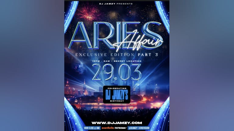  ARIES AFFAIR (2024) PT 3 - THE EXCLUSIVE PARTY