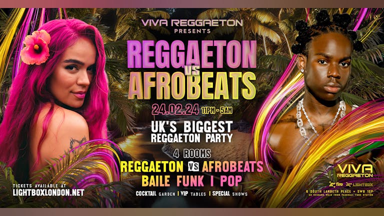 VIVA Reggaeton vs Afrobeats