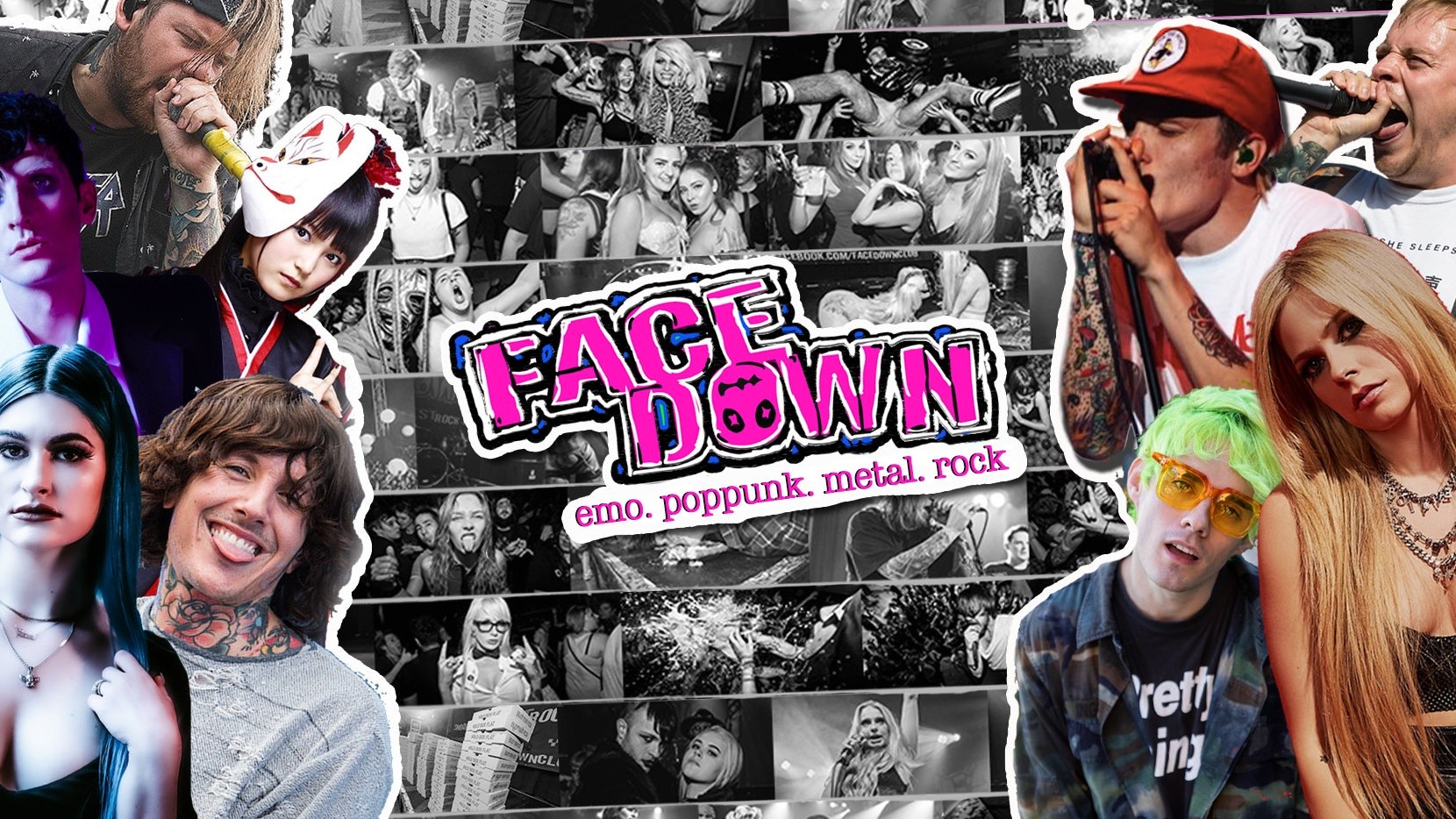 Face Down  – Pop Punk, Metal, Emo Night