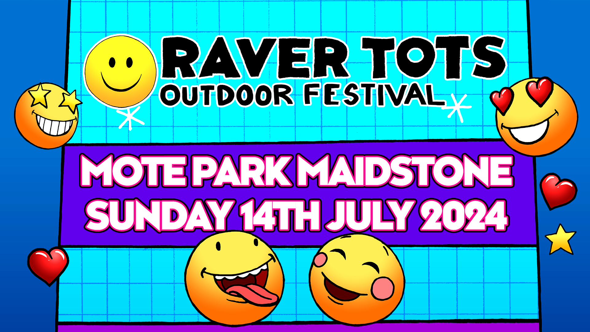 Raver Tots Outdoor Festival Maidstone 2024