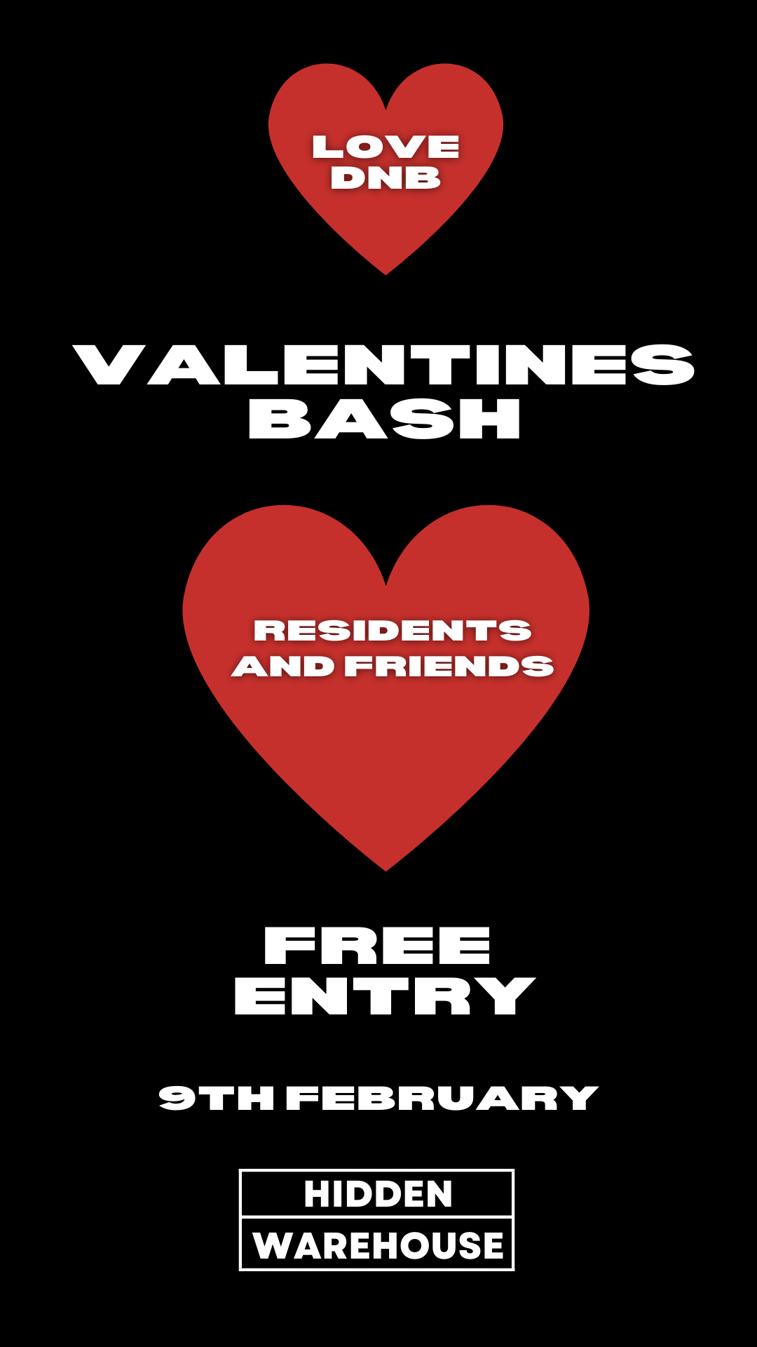 ❤️LOVE DNB X VALENTINES BASH