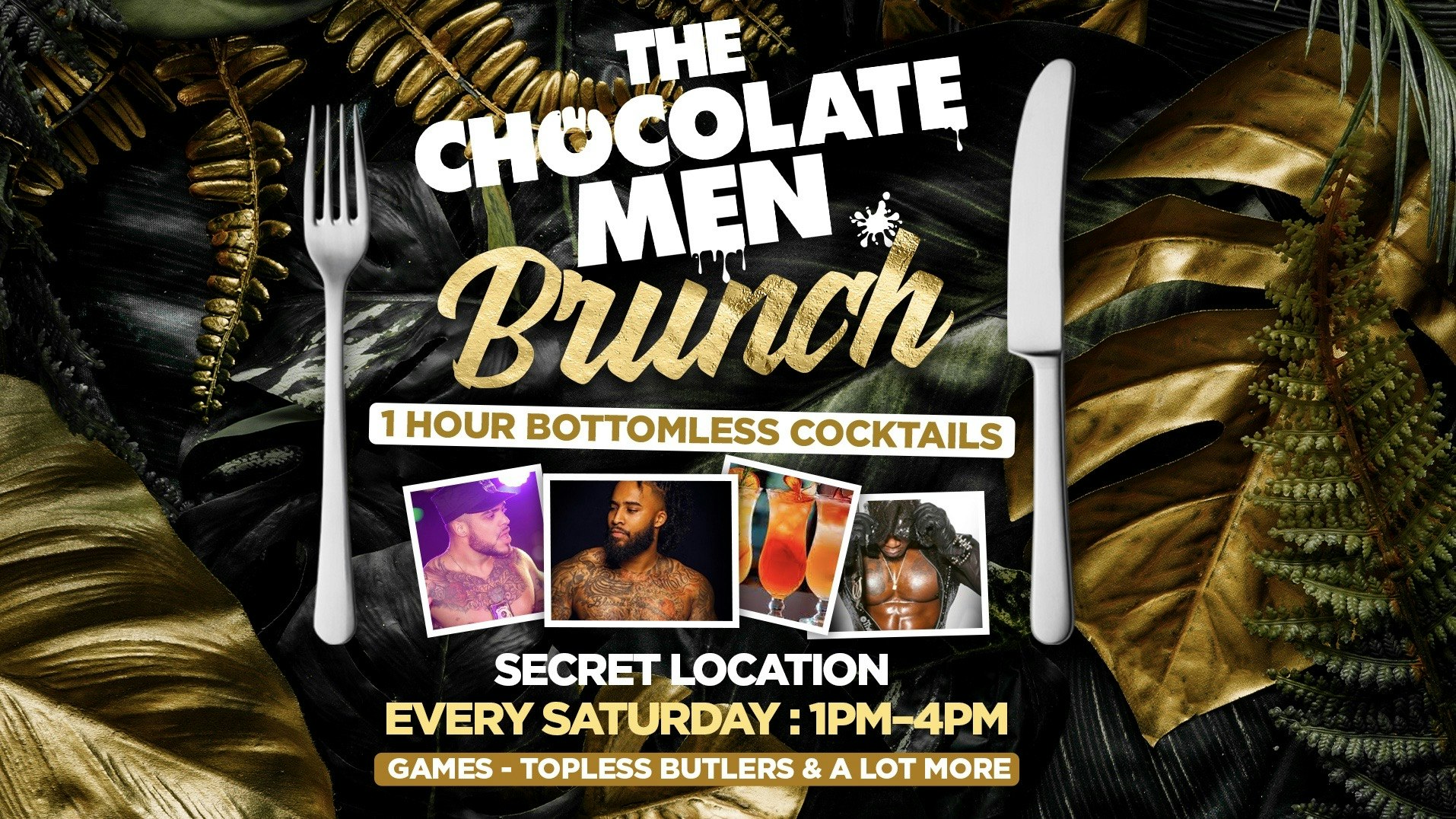 (SOLD OUT )The Chocolate Men Brunch