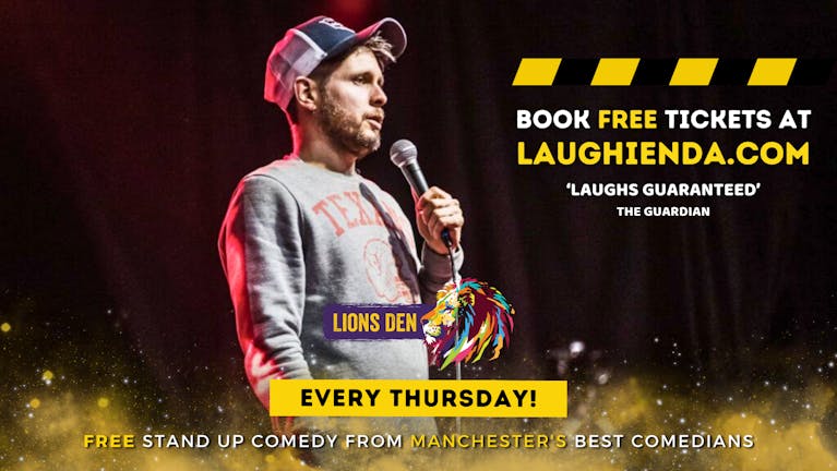 The Laughięnda Comedy Club | Deansgate | 1st Feb 24 | Phil Chapman Headlines!