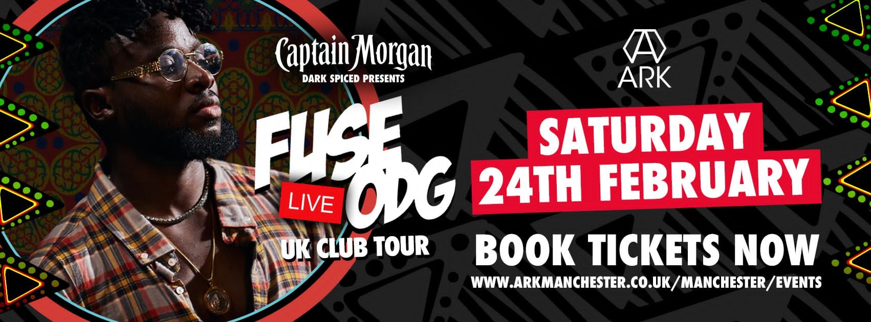 #Ark Saturdays: Twisted Disko – Live Performance by FUSE ODG – FREE ENTRY 🎟