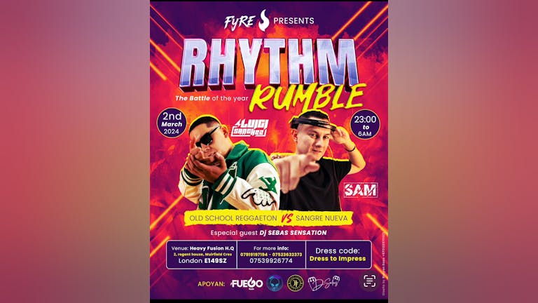 Rhythm Rumble The battle of the year