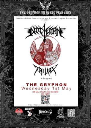 >SOLD OUT< DIOCLETIAN (NZ), & TRIVAX @ THE GRYPHON