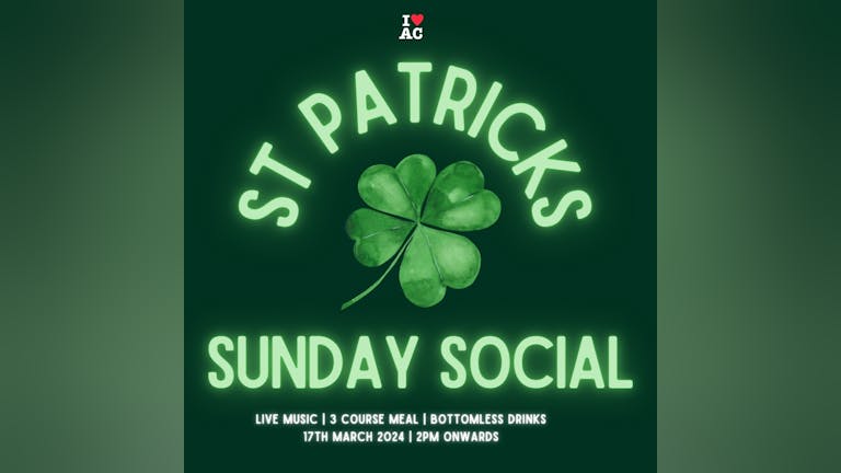St Patricks Sunday Social