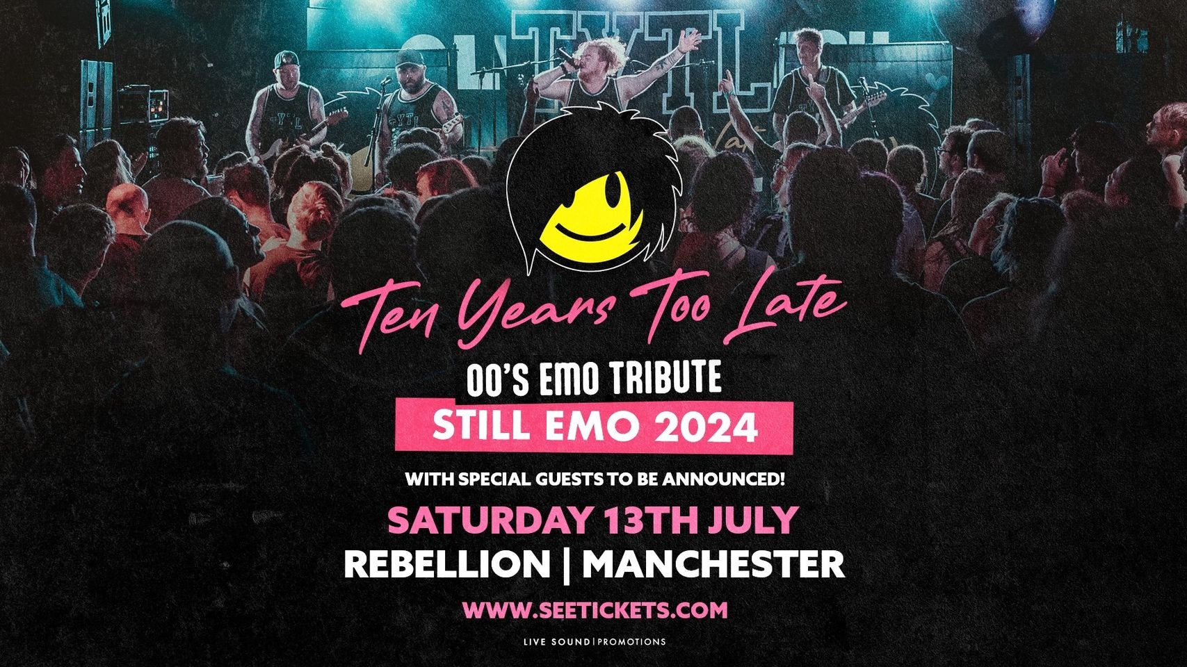 Ten Years Too Late (00’s Emo Tribute) – Manchester Rebellion