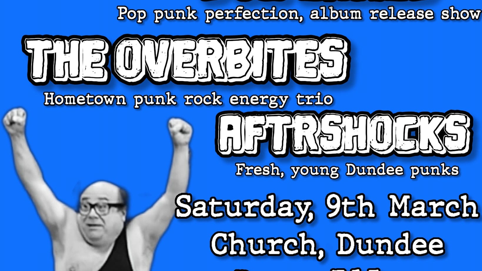 Bite The Records Presents – The Guillotines | Dog Eared | The Overbites | Aftrshocks Live