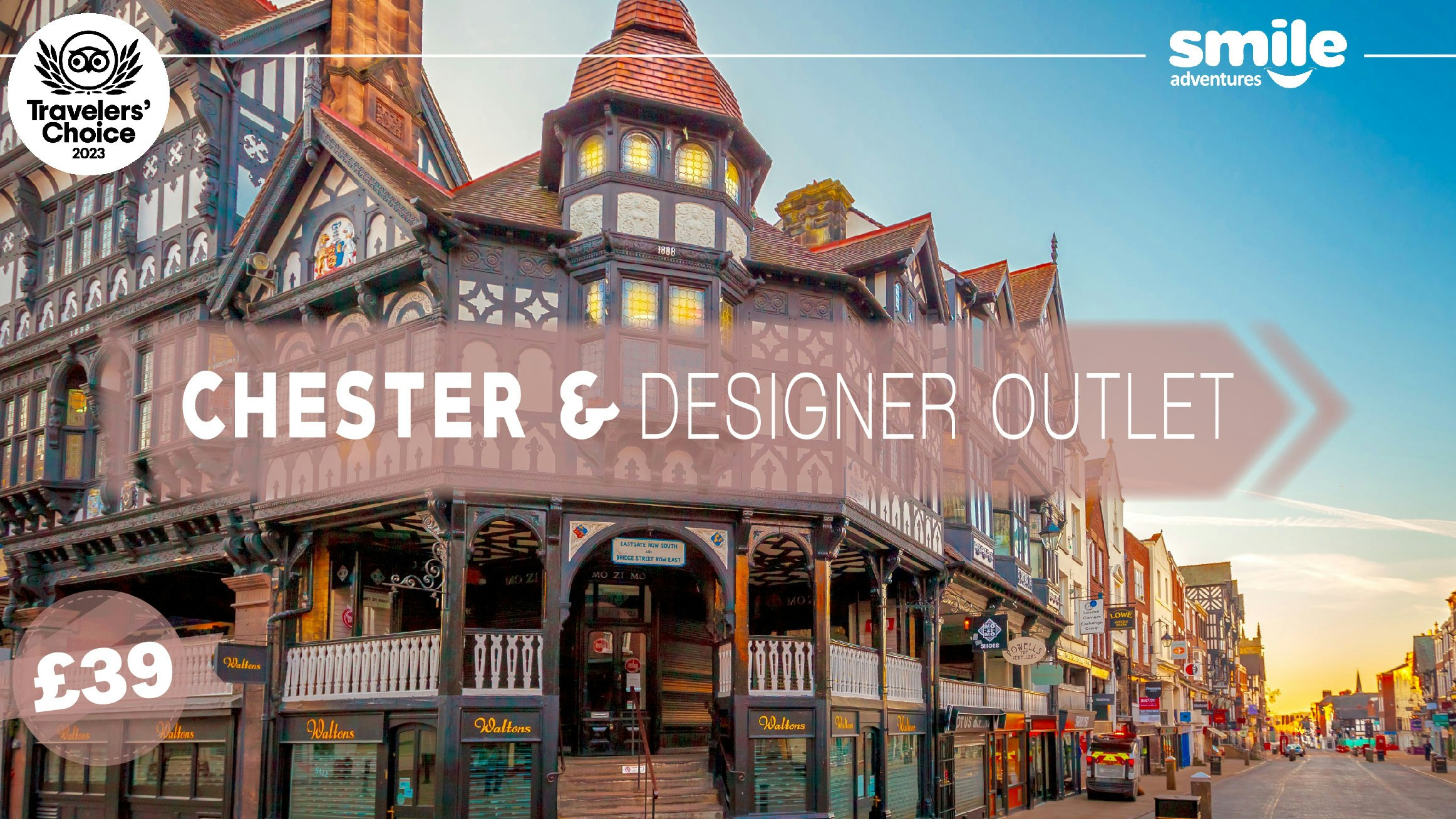 Chester & Designer Outlet – From Manchester