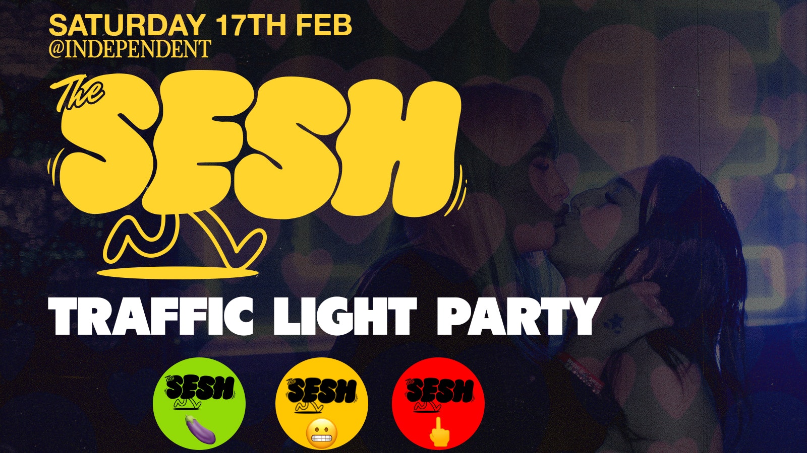 The Sesh // Valentines Traffic Light Party