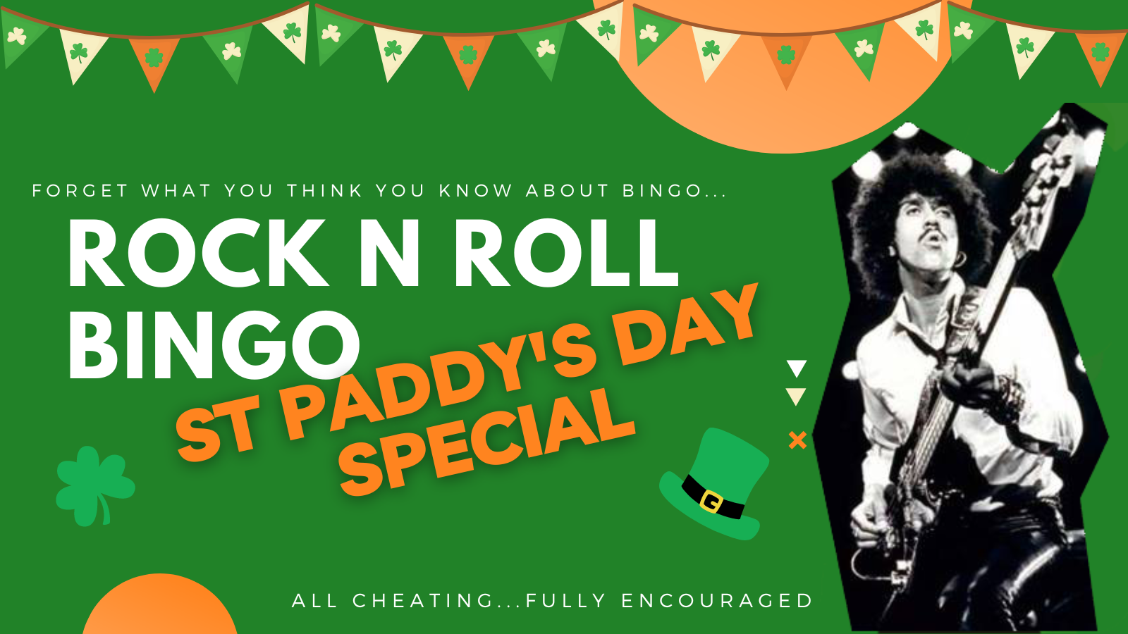 Rock N Roll Bingo @ Jimmy’s – Paddy’s Day Special