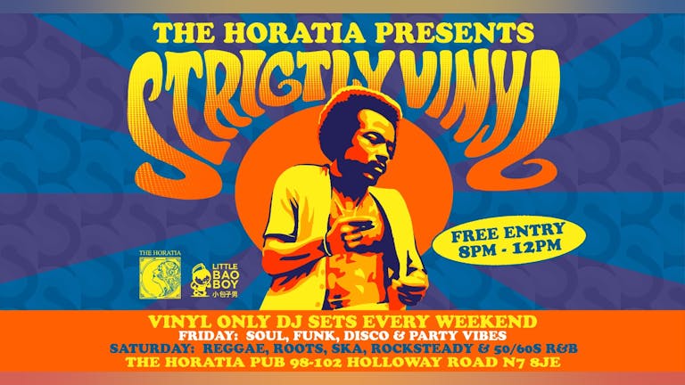 Strictly Vinyl free Fridays presents Sean Innit (Peace Frequency)